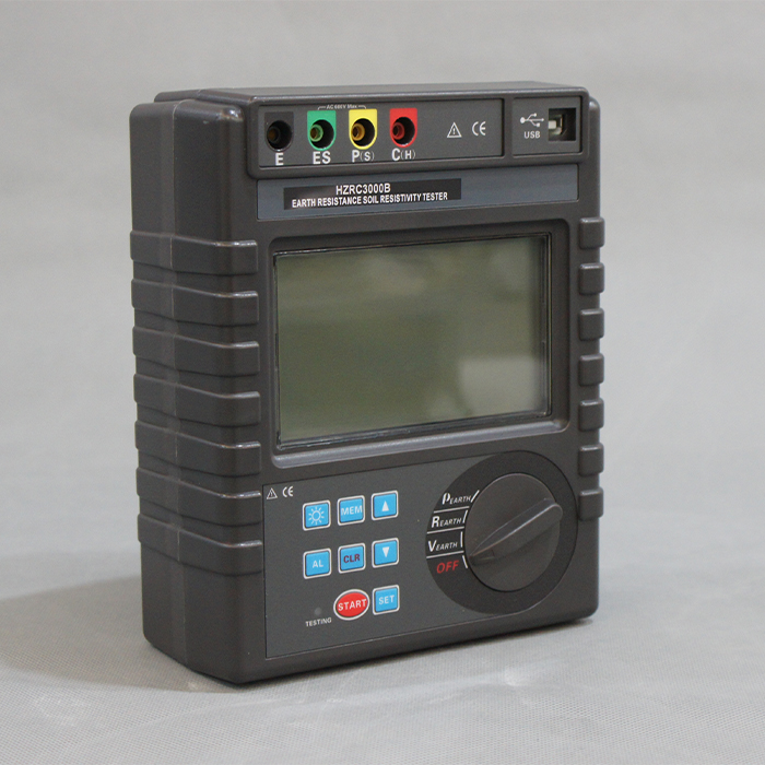 HZRC3000B 接地電阻/土壤電阻率測試儀 HZRC3000B 接地電阻/土壤電阻率測試儀