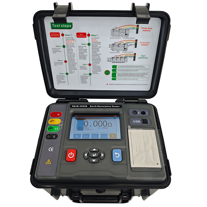 HZJD-3002E 雙鉗接地電阻測試儀 HZJD-3002E 雙鉗接地電阻測試儀